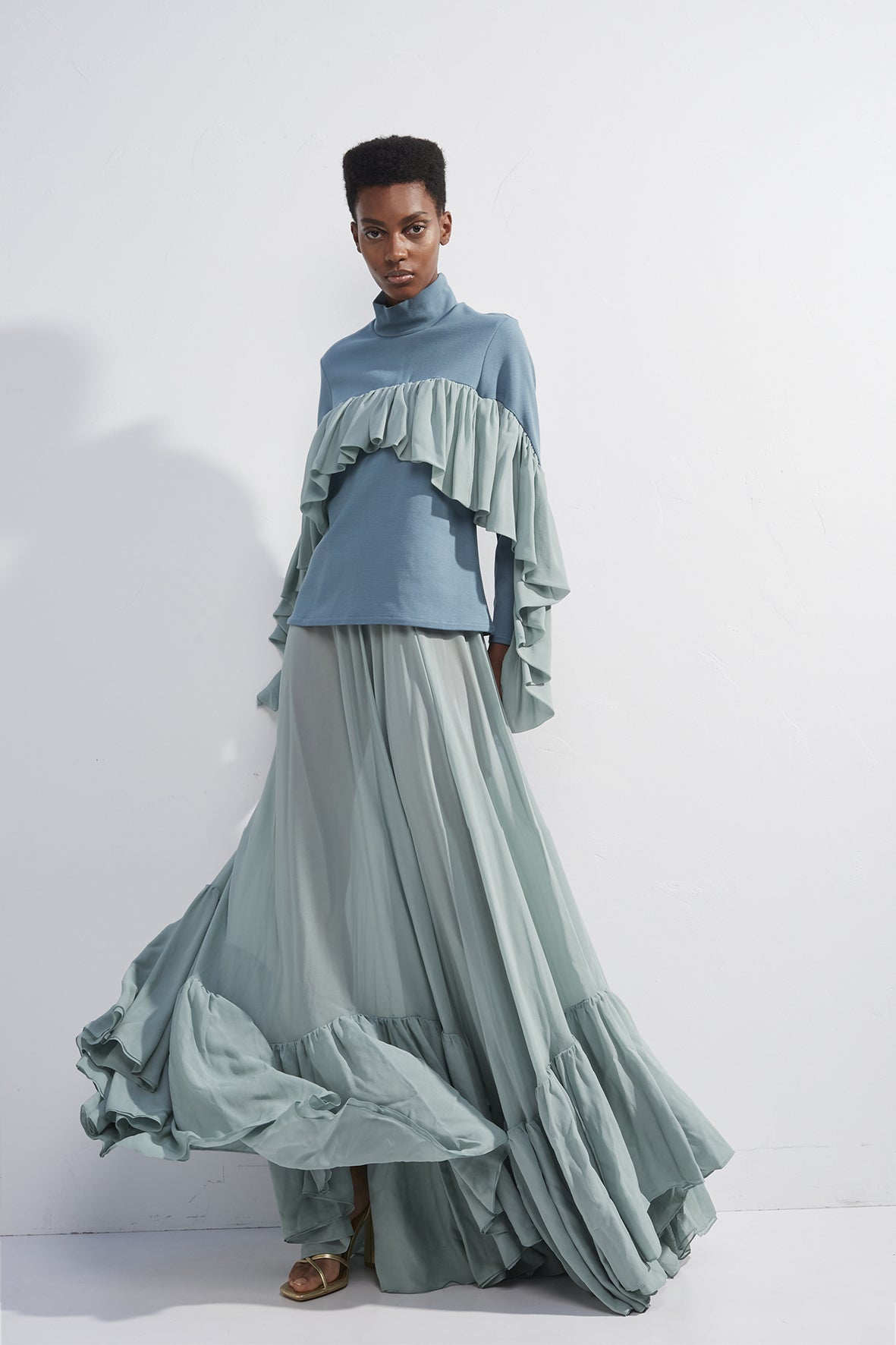 Adele Silk skirt Atelier YSCM