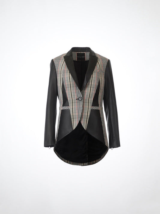 Fancy Check Blazer - Atelier YSCM