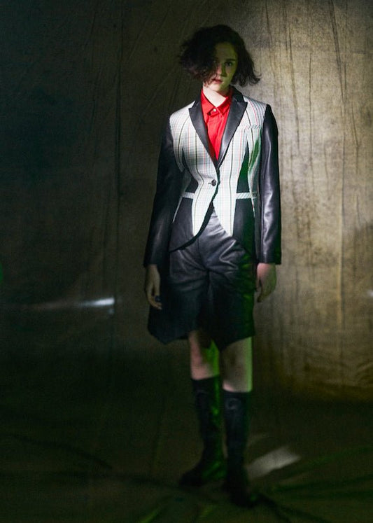 Fancy Check Blazer - Atelier YSCM