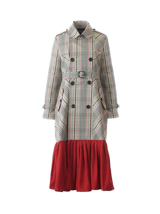 Fancy Check Coat - Atelier YSCM