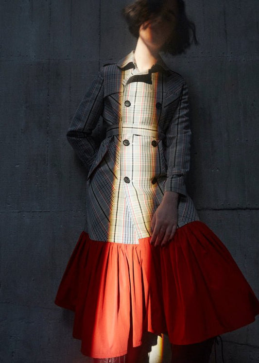 Fancy Check Coat - Atelier YSCM