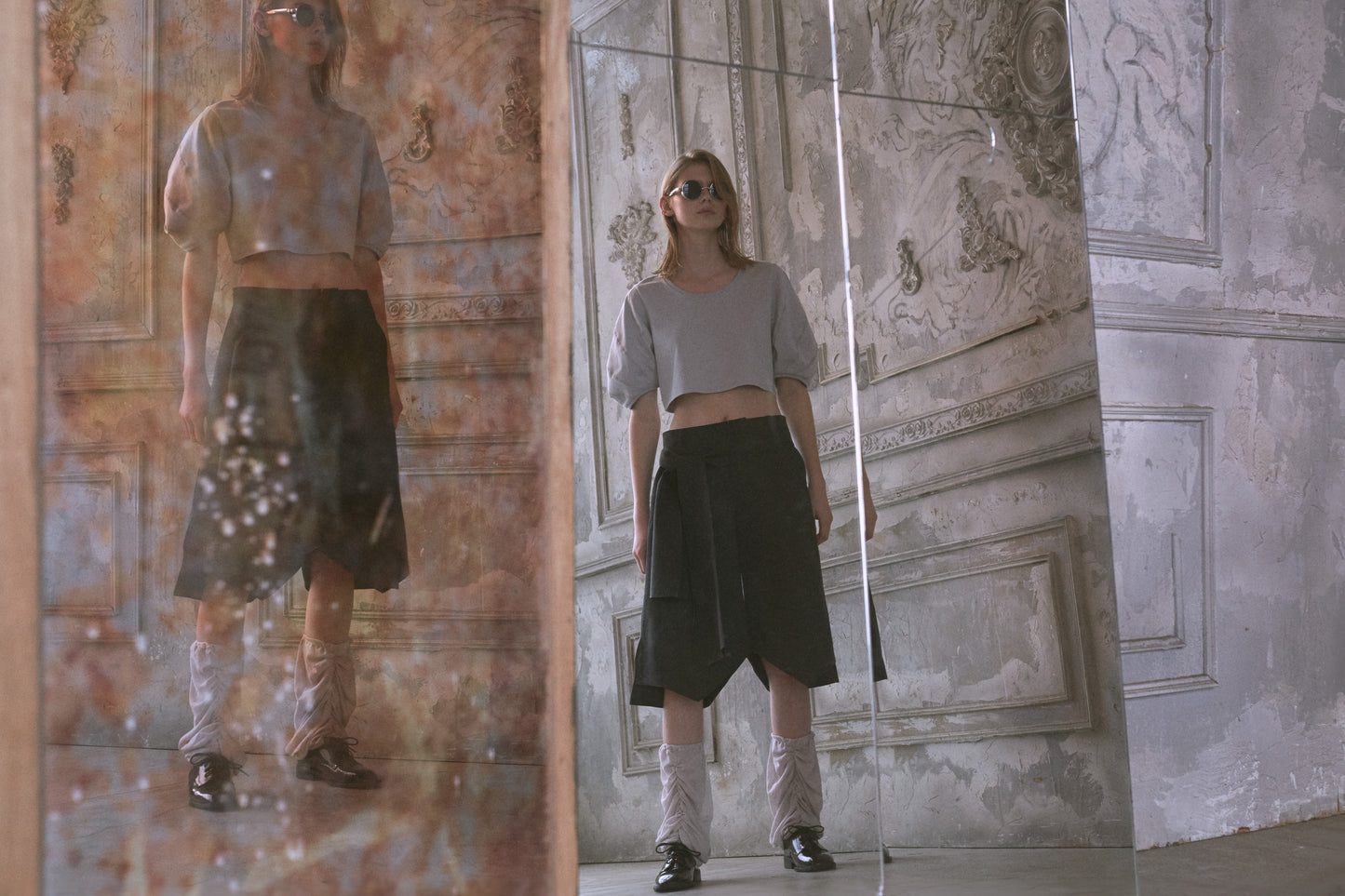 Lilith cropped T-shirt - Atelier YSCM