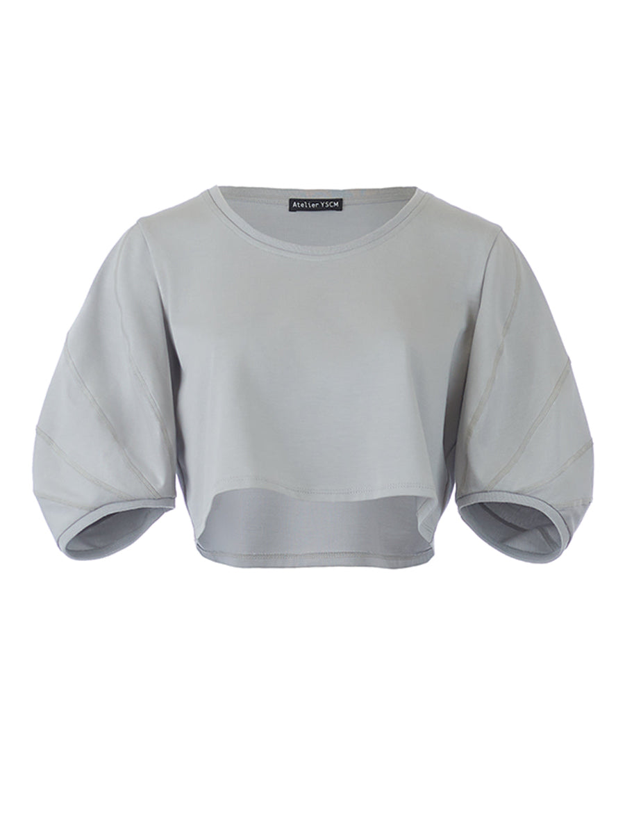 Lilith cropped T-shirt - Atelier YSCM