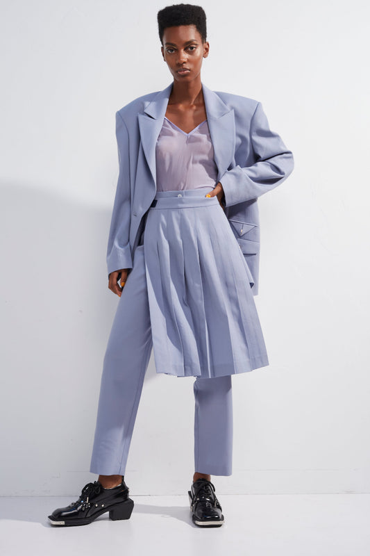 Adrogeneous Wool Pants - Atelier YSCM
