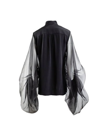 Allure Silk Shirt Back