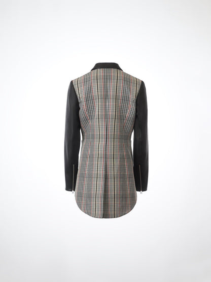 Fancy Check Blazer - Atelier YSCM