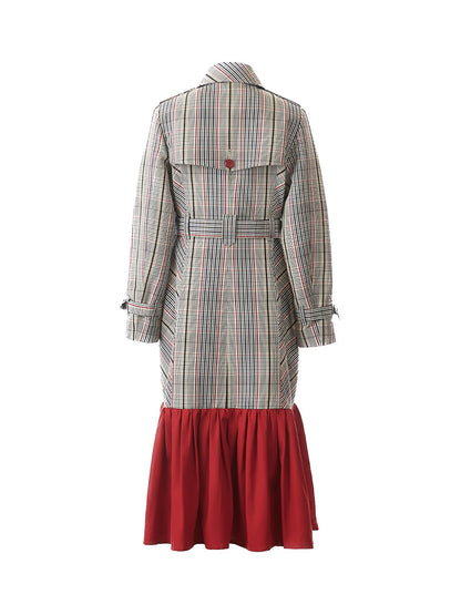 Fancy Check Coat - Atelier YSCM