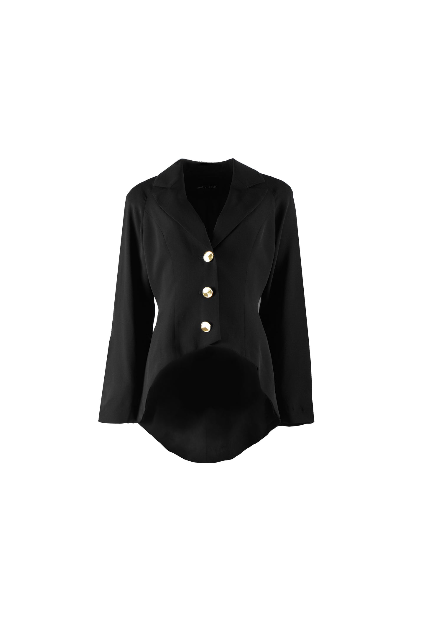插肩絲質西裝外套