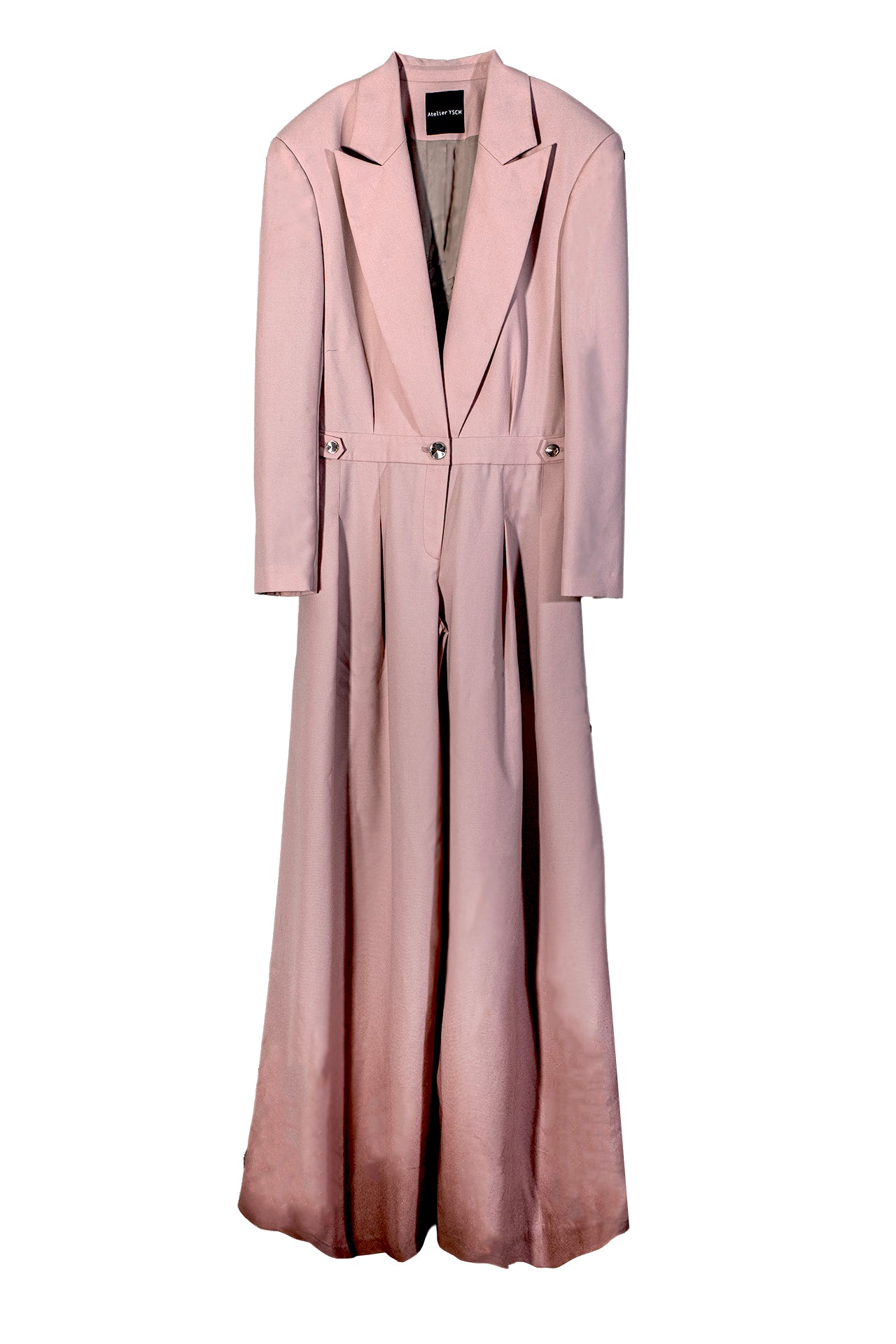 pink jumpsuit on a white background