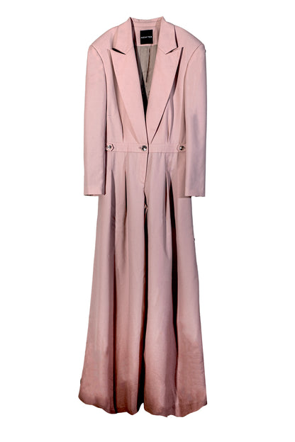 pink jumpsuit on a white background