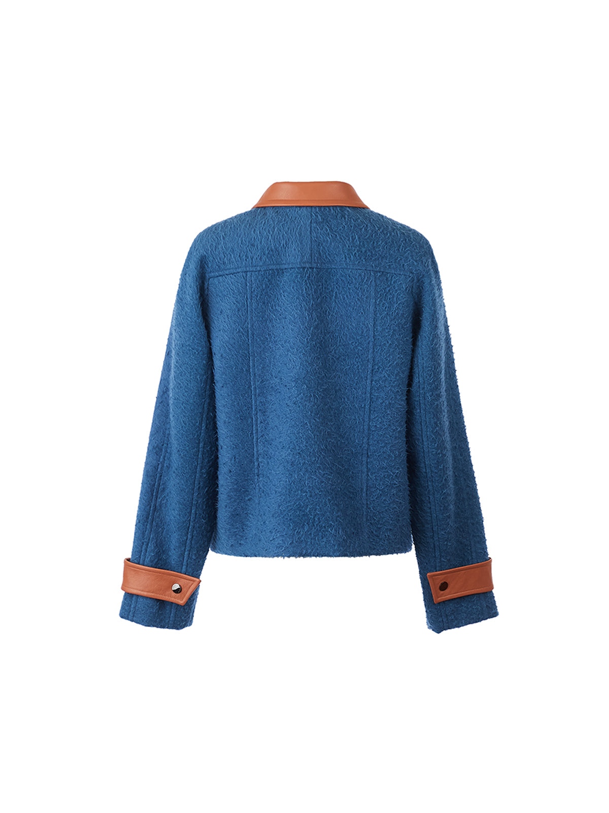 Leather patched Jacket - Atelier YSCM